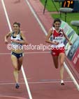 Kate Avery (England) outsprints Beth Potter (Scotland) for 4th place in the 10000 metres, 2014 Commonwealth Games, Glasgow. Photo: David T. Hewitson/Sports for All Pics